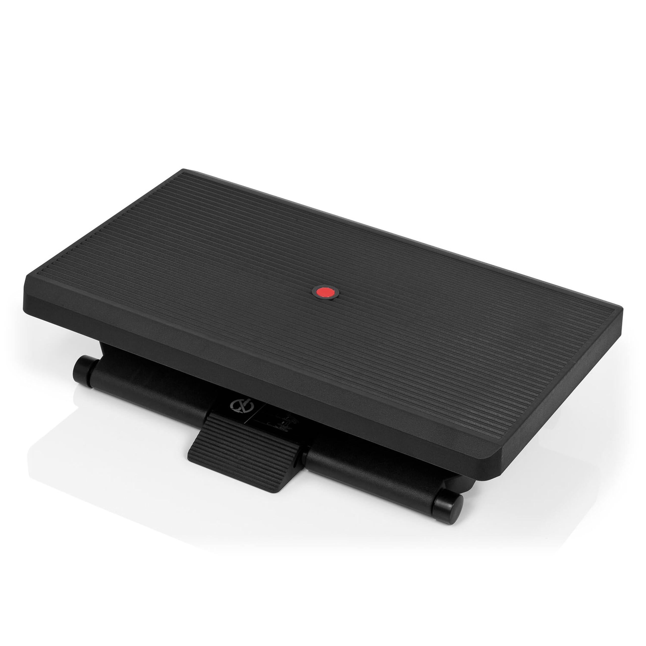 hjh OFFICE 721040 Fußstütze PIEDINO Stripe PRO, neigbar höhenverstellbar, schwarz