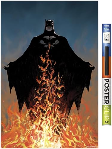 Miniatura 83 de Trends International DC Comics Batman - Póster de pared de fuego Versión con marco dorado
