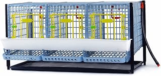 Chicken Cage - H: 15" Layer Addition (Power-Washable, Durable, PP Plastic (Polypropylene) | Hatching Time