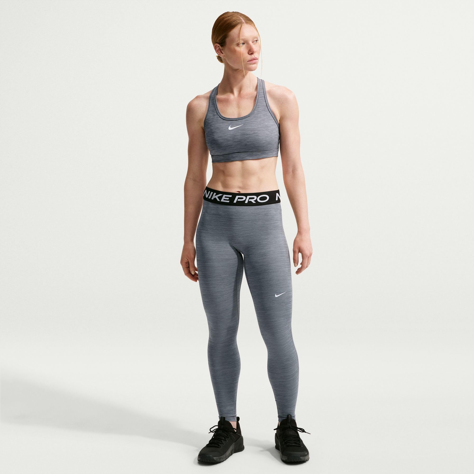 NIKE Pro Leggings in voller Länge mit mittelhohem Bund für Damen, IQ0886