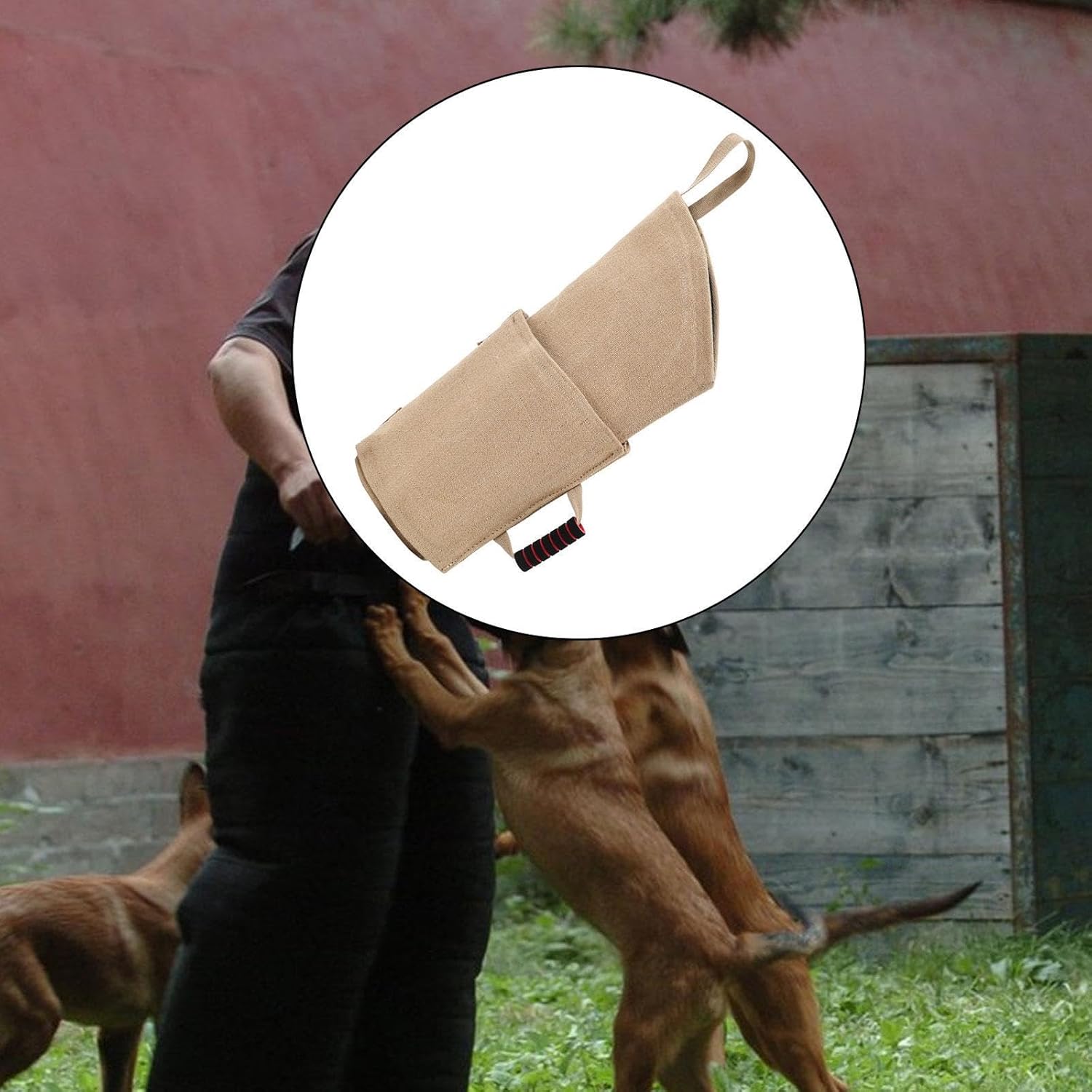 Dog Bite Sleeve Training Dog Tugging Toy Protection Sleeve Training Equipment for Young Puppy Biting Playing German
