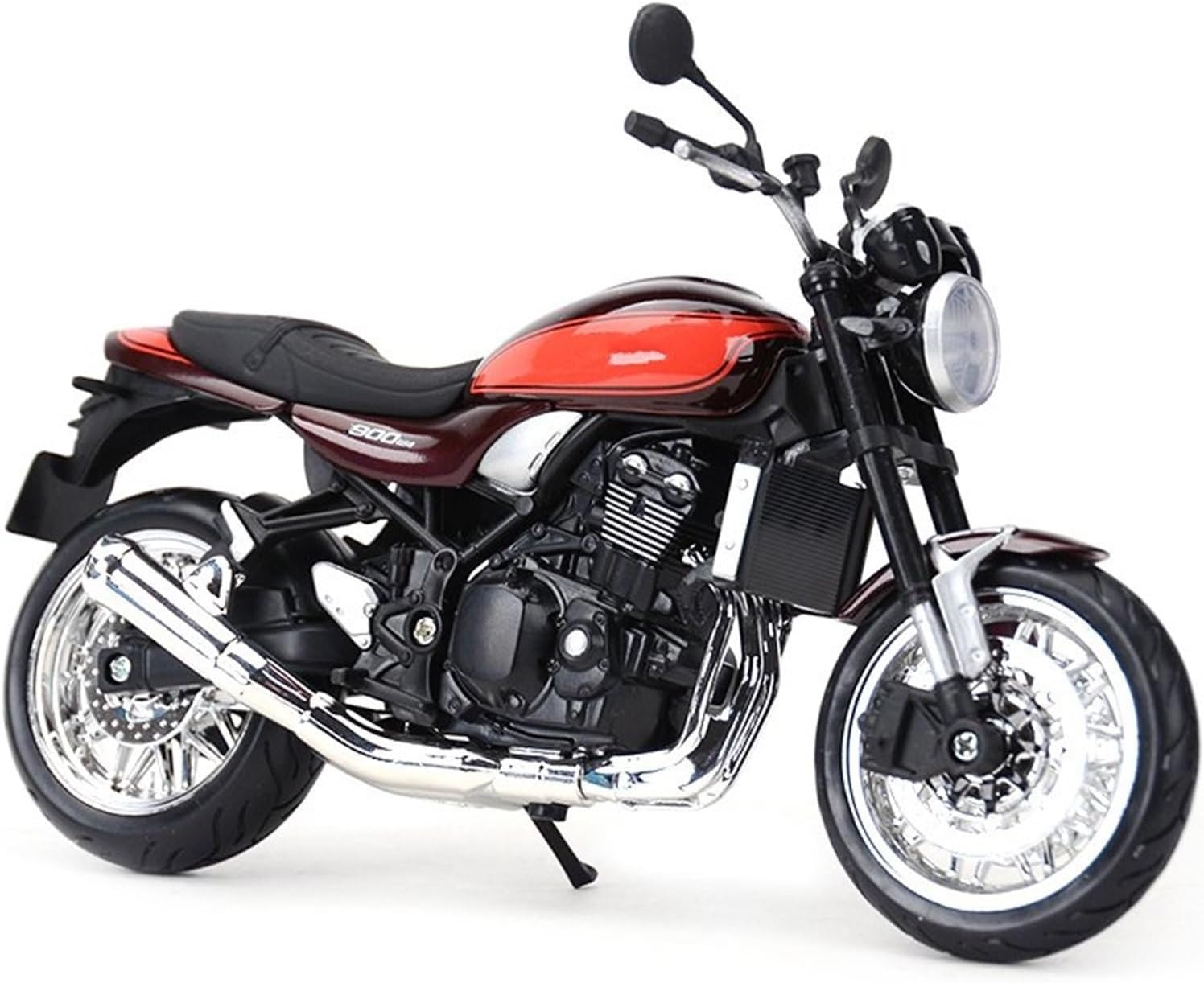 Collection Motorcycle Simulation Diecast Model Collection Gift 1:12 for Kawasaki Z900 RS(Black)