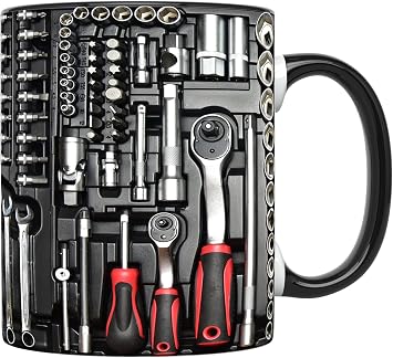 YouNique Designs Dad Mug from Daughter, Son or Wife, 11 Oz, Dad Mug, Cup for Dad who Wants Nothing, Coffee Mugs for Men who Have Everything, Husband Cup from Wife
