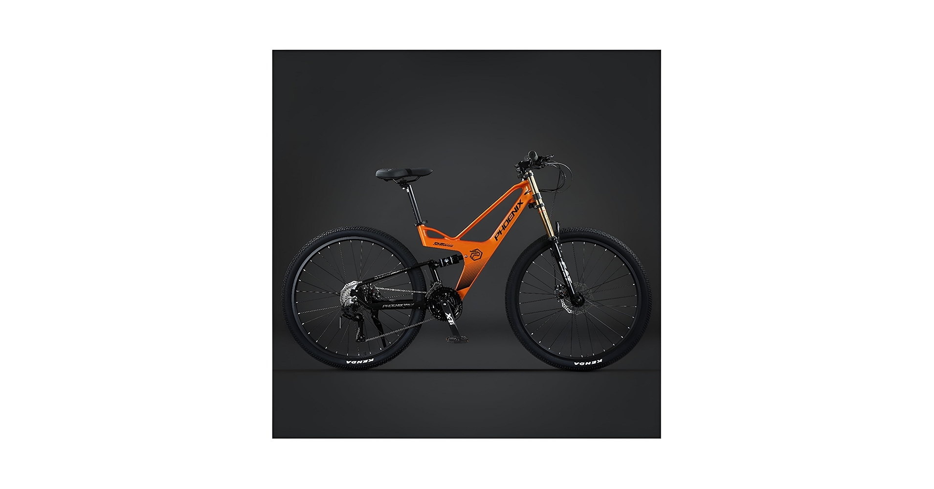 Amazon | 27.5インチ マウンテンバイク 30段変速 フルサス