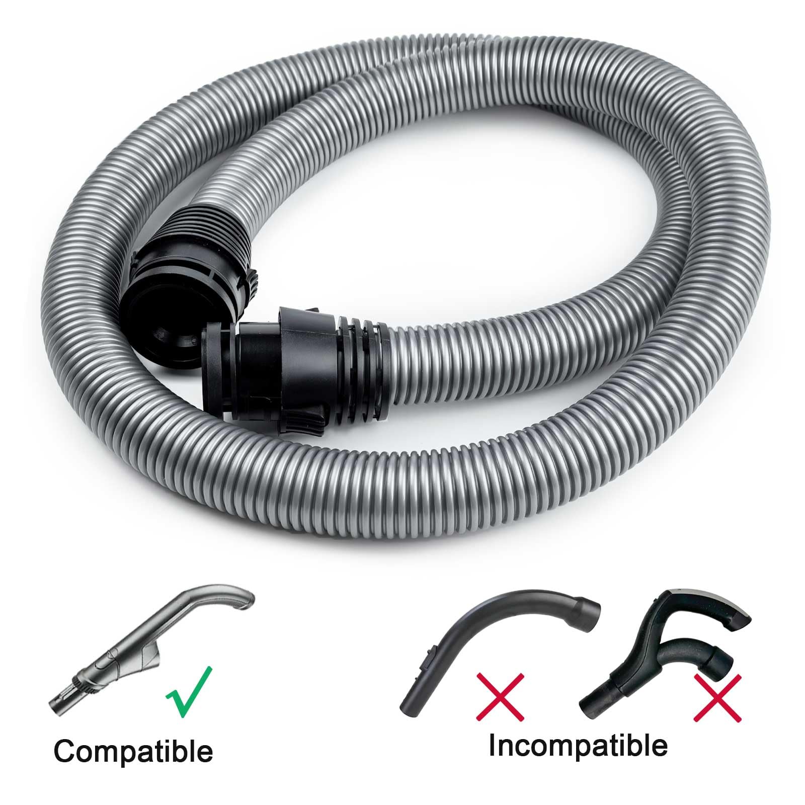 Tubo per aspirapolvere Miele Blizzard CX1, 9632453, tubo di aspirazione, pezzi di ricambio, tubo da 1,8 m