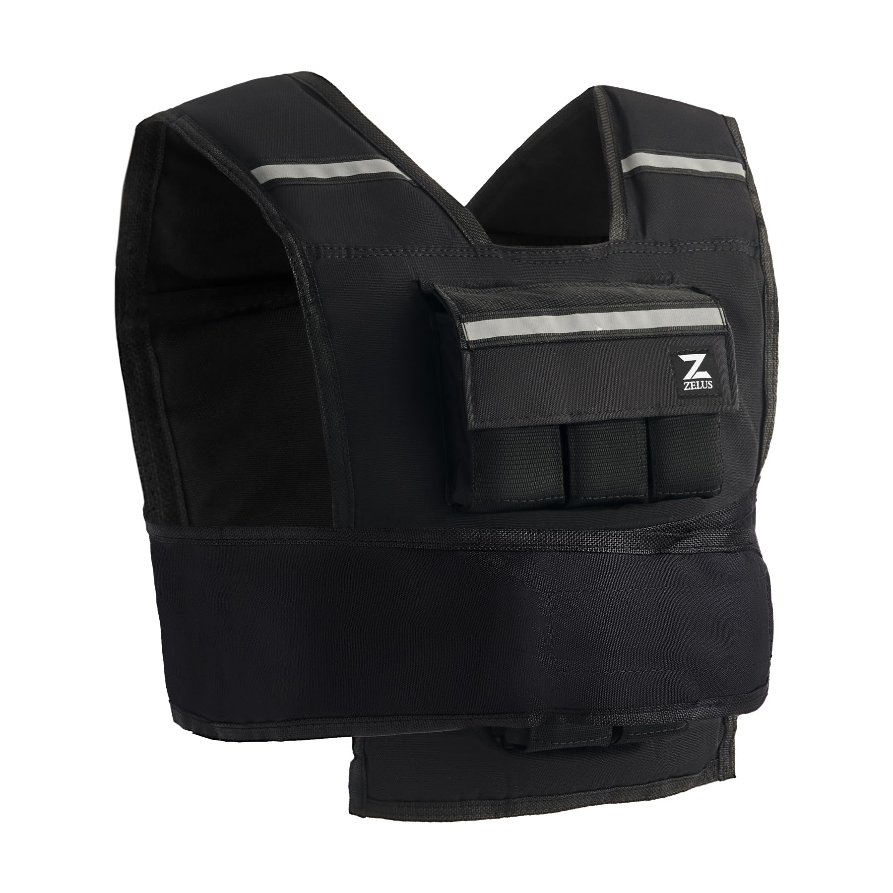 Veste Lestée Homme Gilet Lesté Zelus 45 Lb (20 Kg) Pour Homme - Poids Réglables, 20 Poids Inclus, Neuf Weighted Vest