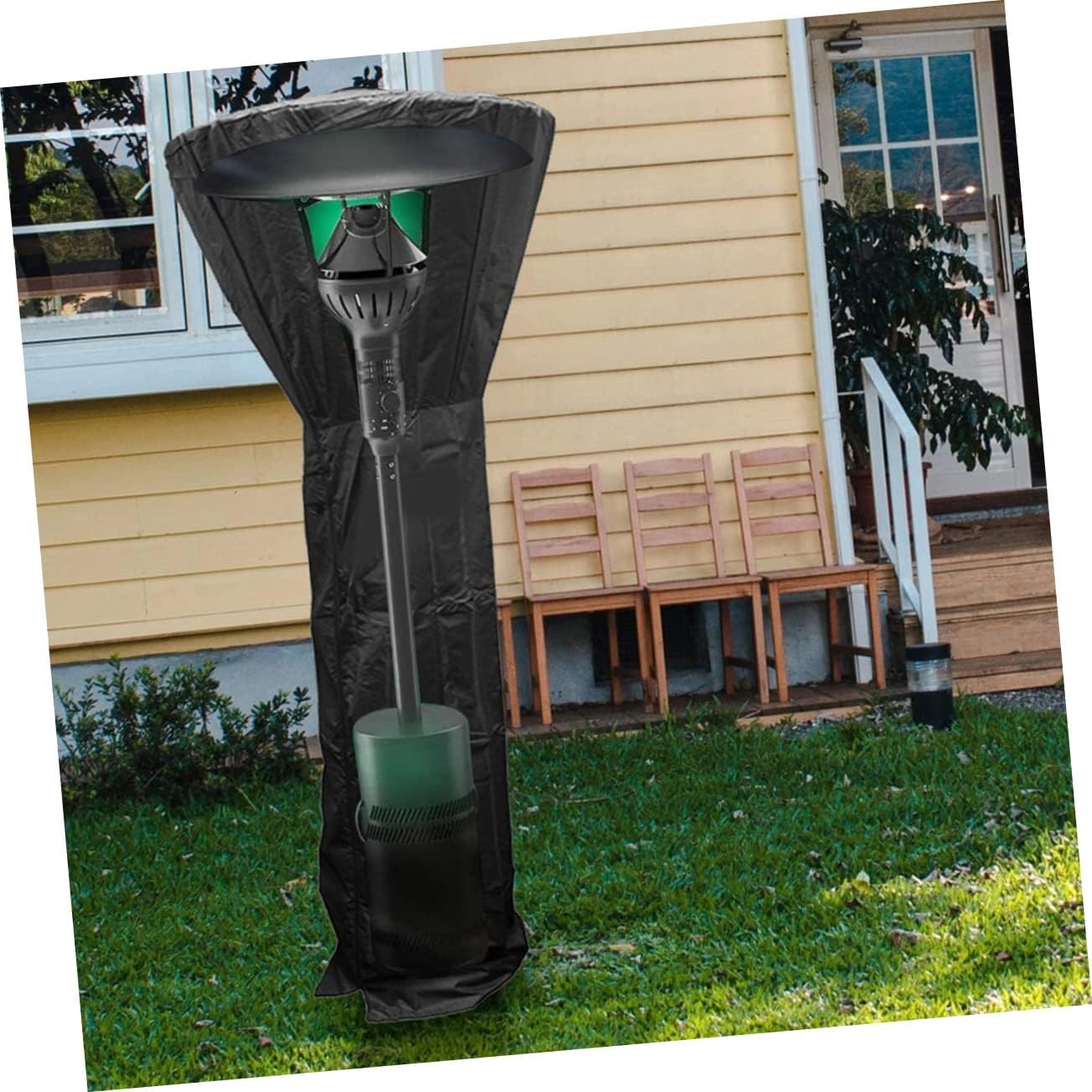 Heater Cover Oxford Easy to Store Lightweight Weatherproof Patio Heater Protector
