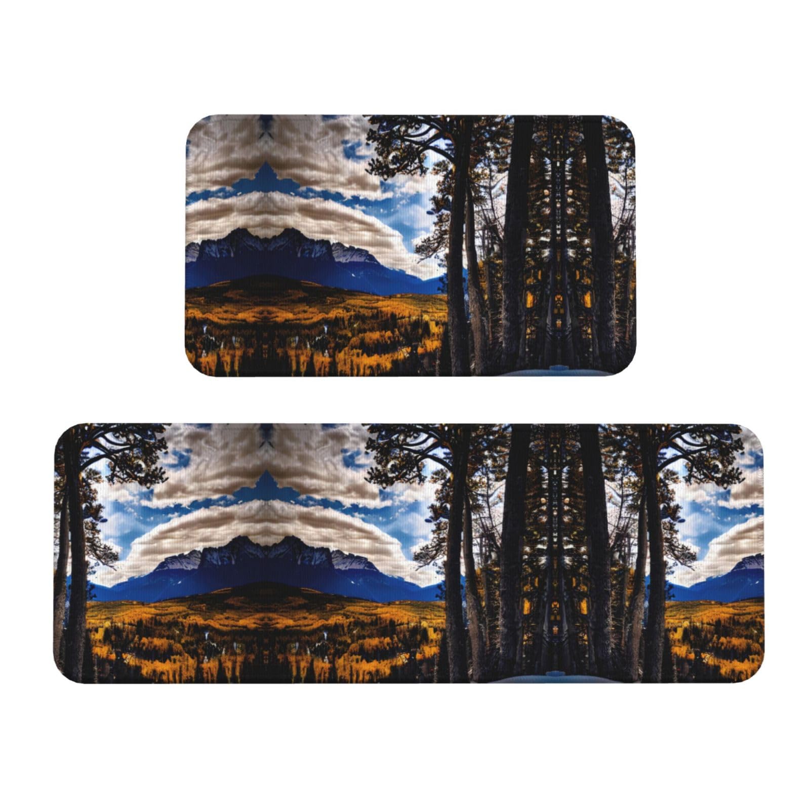Tapis de cuisine antidérapants lot de 2 confortables bureau