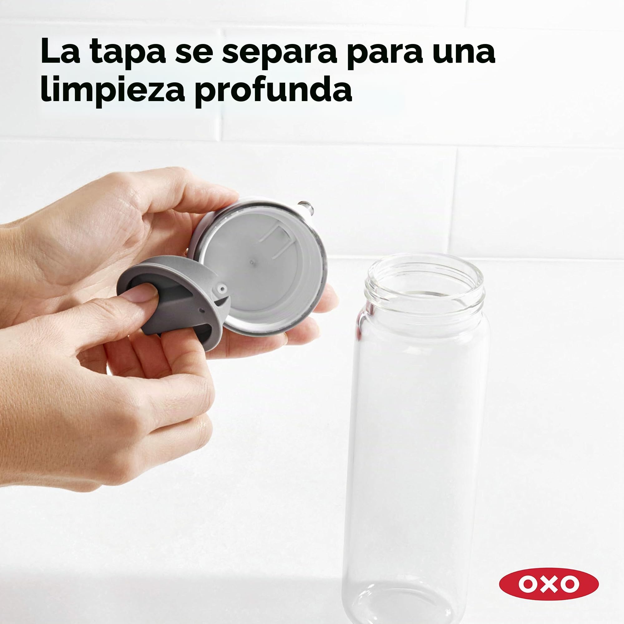 OXO Good Grips - Juego de dispensador de vidrio de precisión