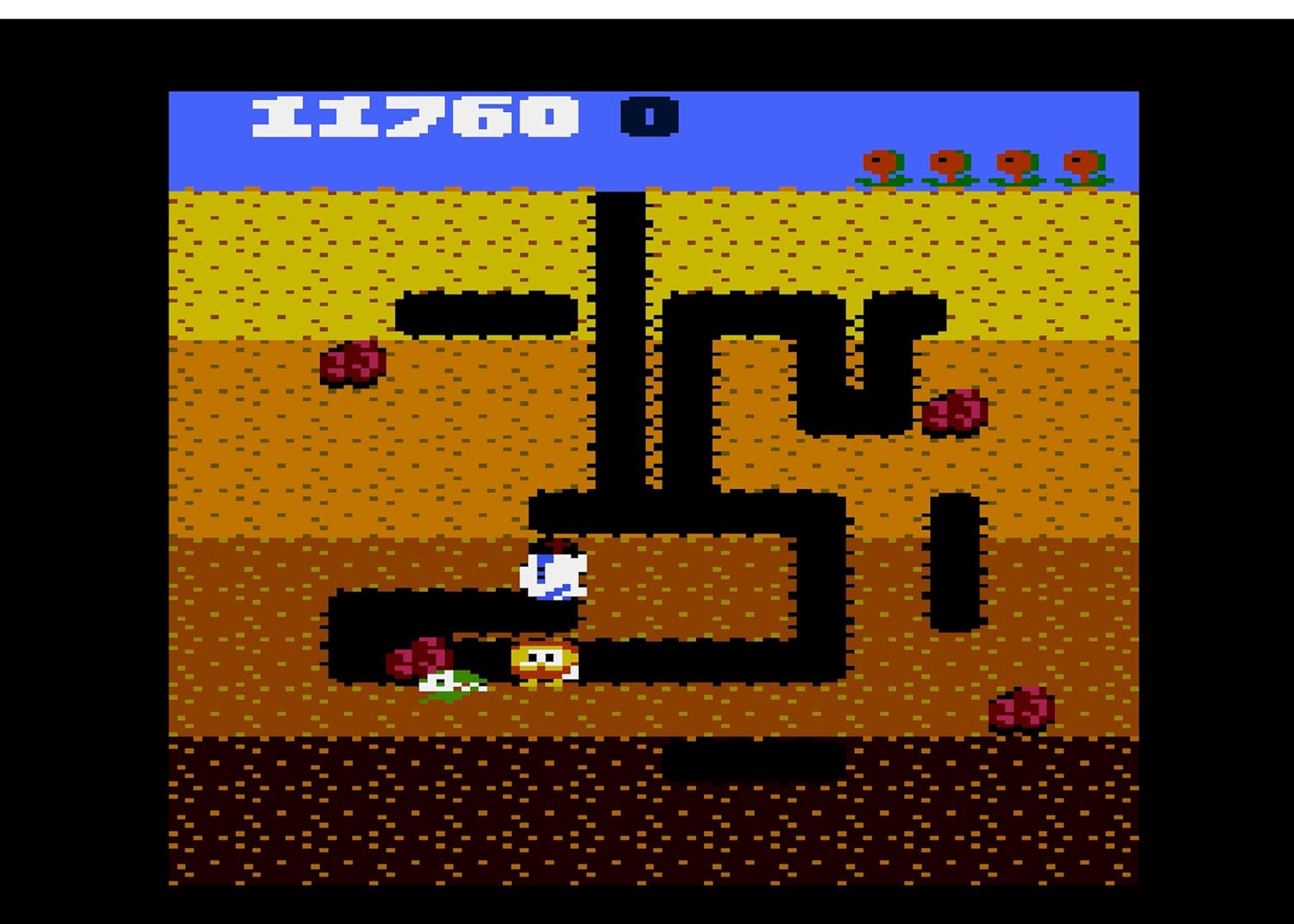 DIG DUG 7800 – Atari 7800 Game Cartridge