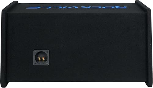 Miniatura 7 de Rockville RV1212P - Subwoofers de audio para automóvil duales de 12 pulgadas y 1200 W en caja de subcaja ventilada, color negro