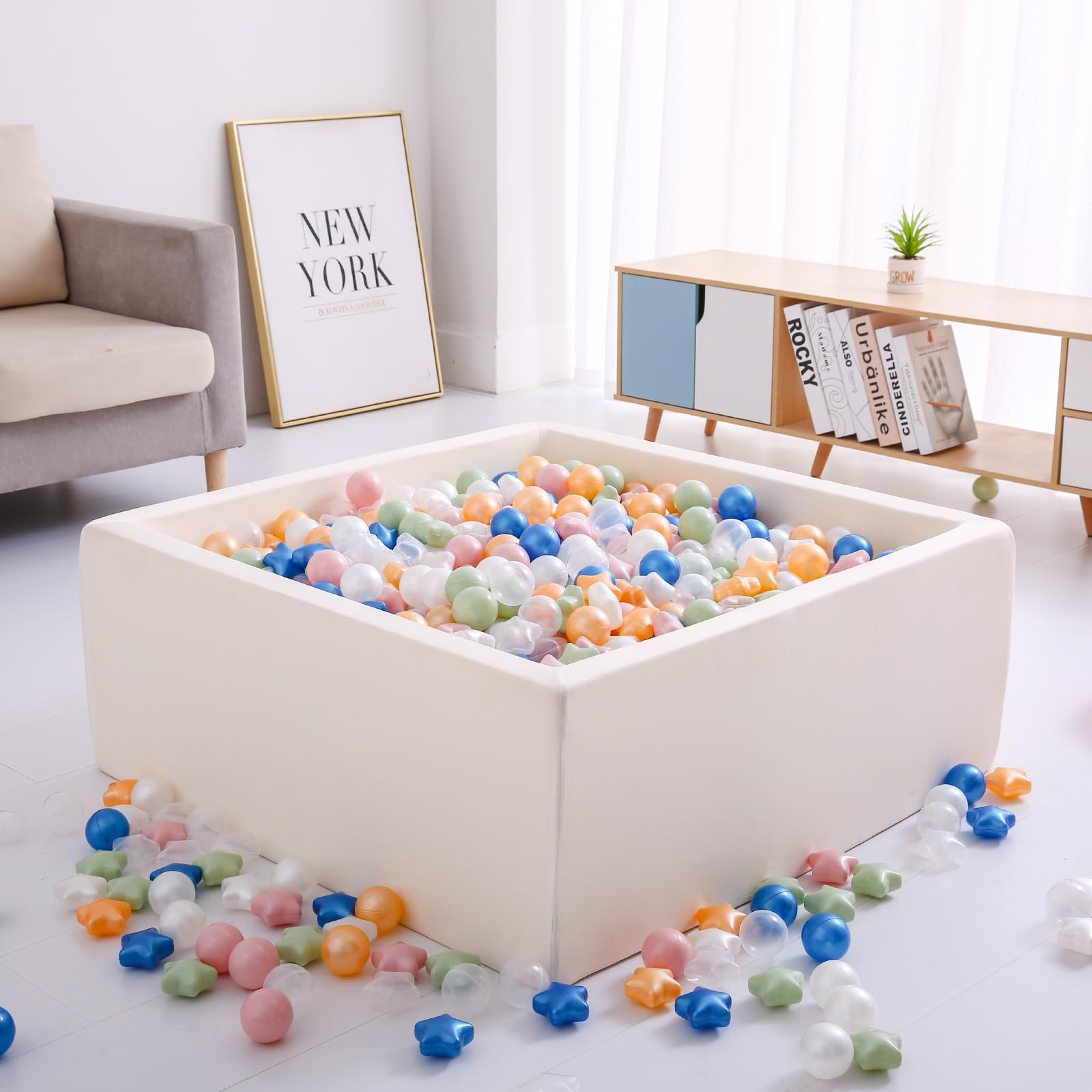 Snapklik Heopeis Star Ball Pit Balls For Toddlers Ball Pits 500 snapklik-heopeis-star-ball-pit-balls-for-toddlers-ball-pits-500