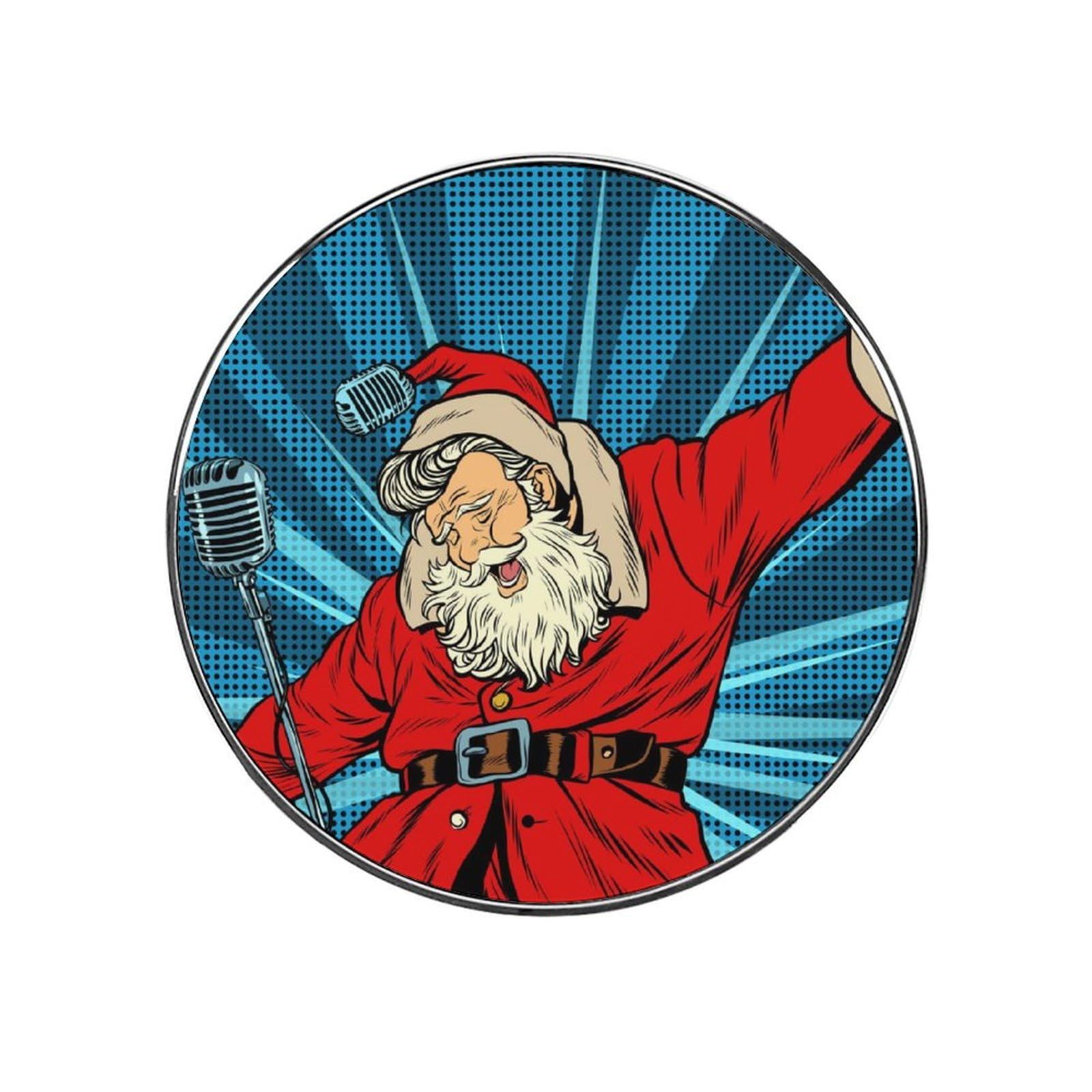 Santa Claus Magnets For Fridge Kitchen Decoration For Refrigerators Whiteboards