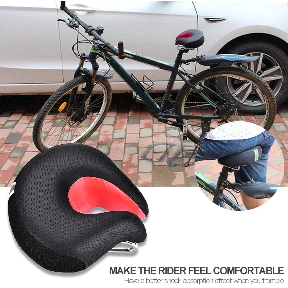 U-Form Nasenlos Fahrradsattel Damen, Gepolsterter Fahrradsattel