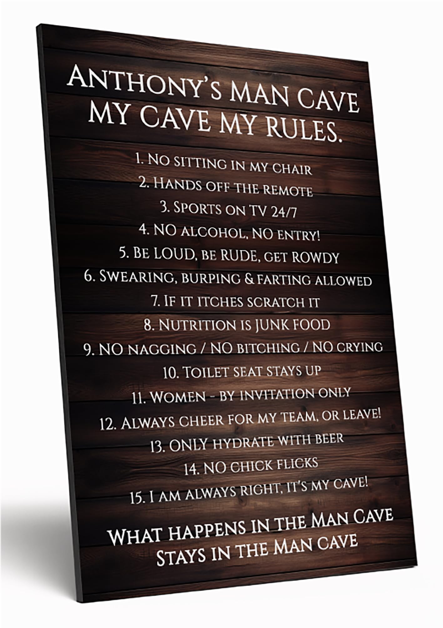 Plaque Murale Cafe Pub Man Cave Bières Humour - La Bière Vous Fait Voir Double Et Vous Sentir Seul