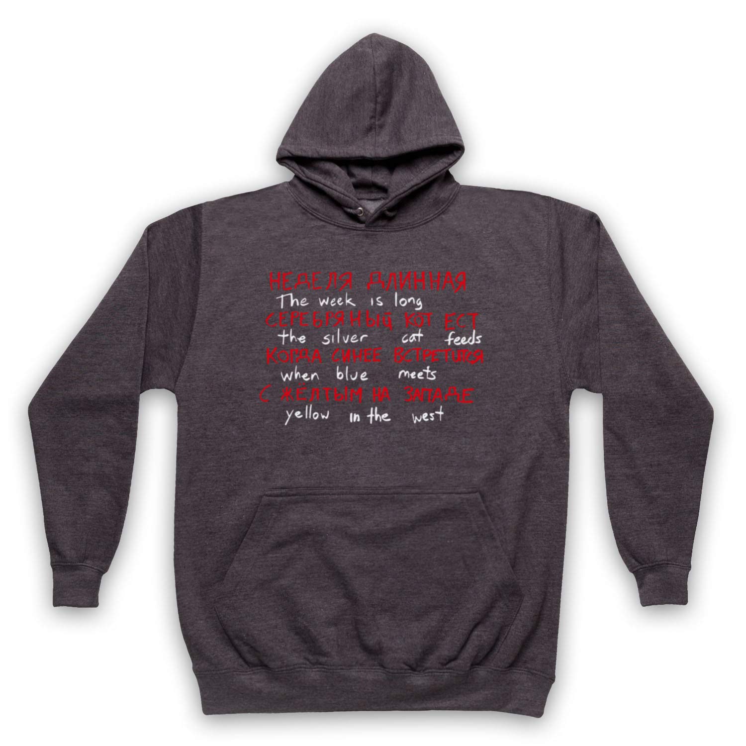 Sweat Stranger The Silver Cat Feeds hoodie adulte code russe SF - 2