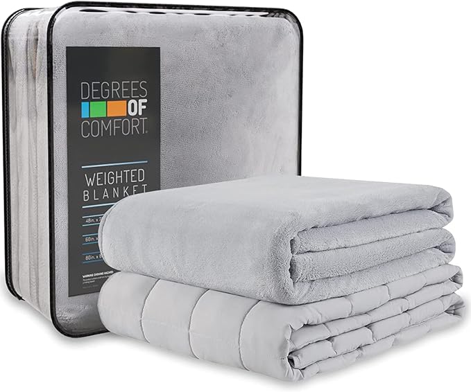 Degrees of Comfort Weighted Blanket Queen Size for Adults wi