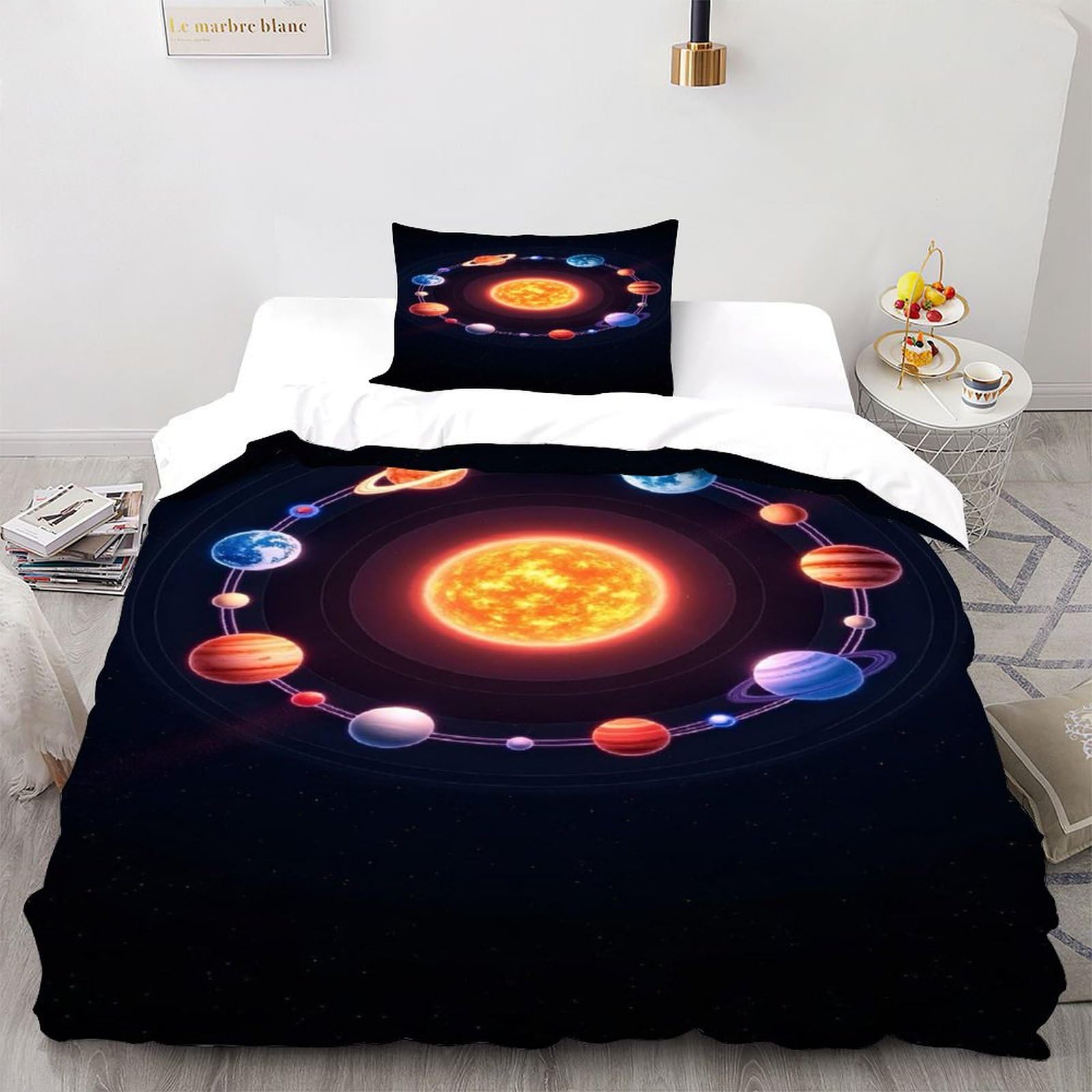 Parure de lit boho et respirante pour une chambre d'amis accueillante toute l'année