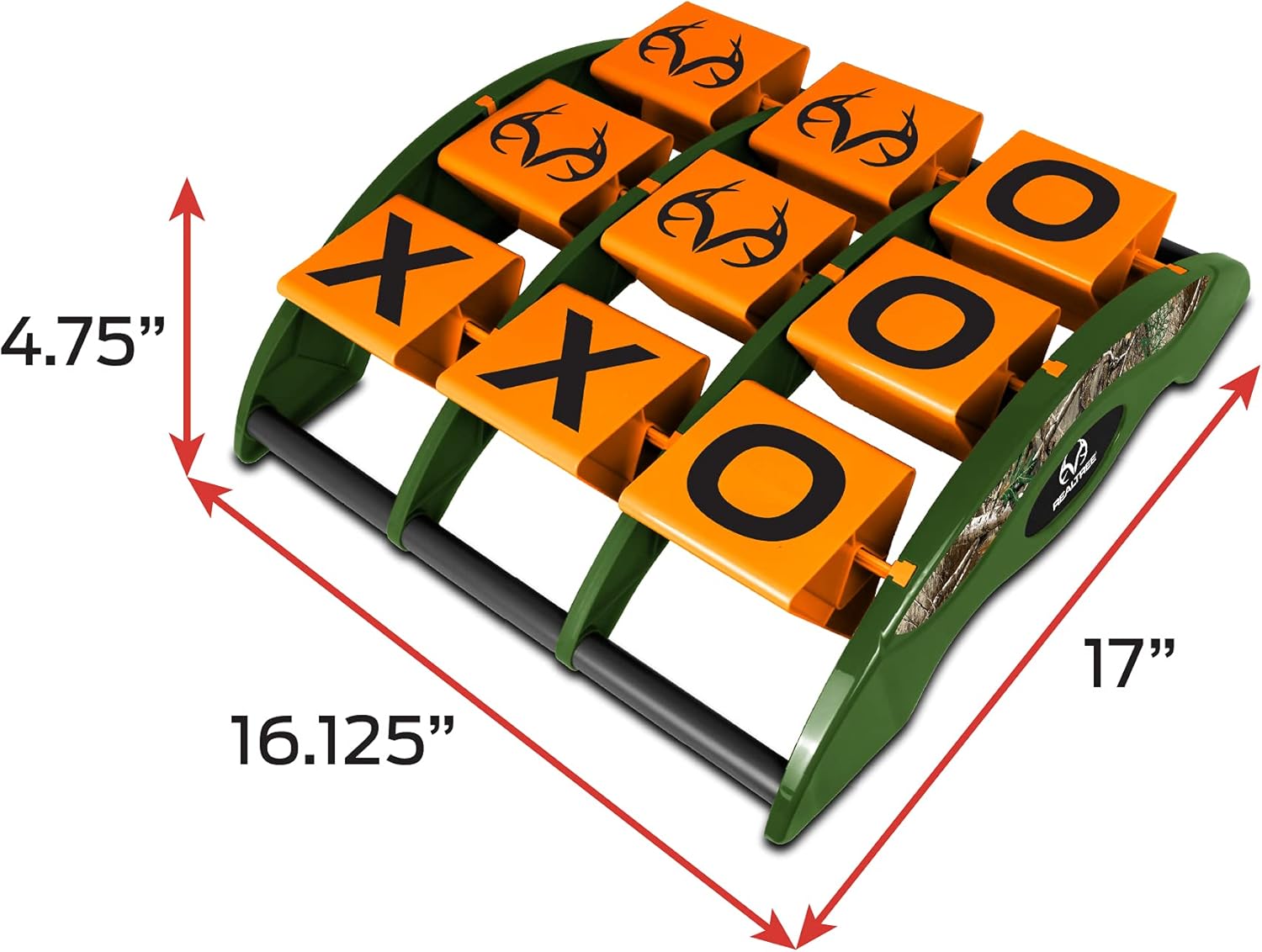 NKOK Realtree Tic-Tac-Toss Game Set for Kids - Strategic Outdoor Fun for Ages 5+ - Easy Assembly, No Batteries Required, Perfect Lawn and Beach Play - Image 3