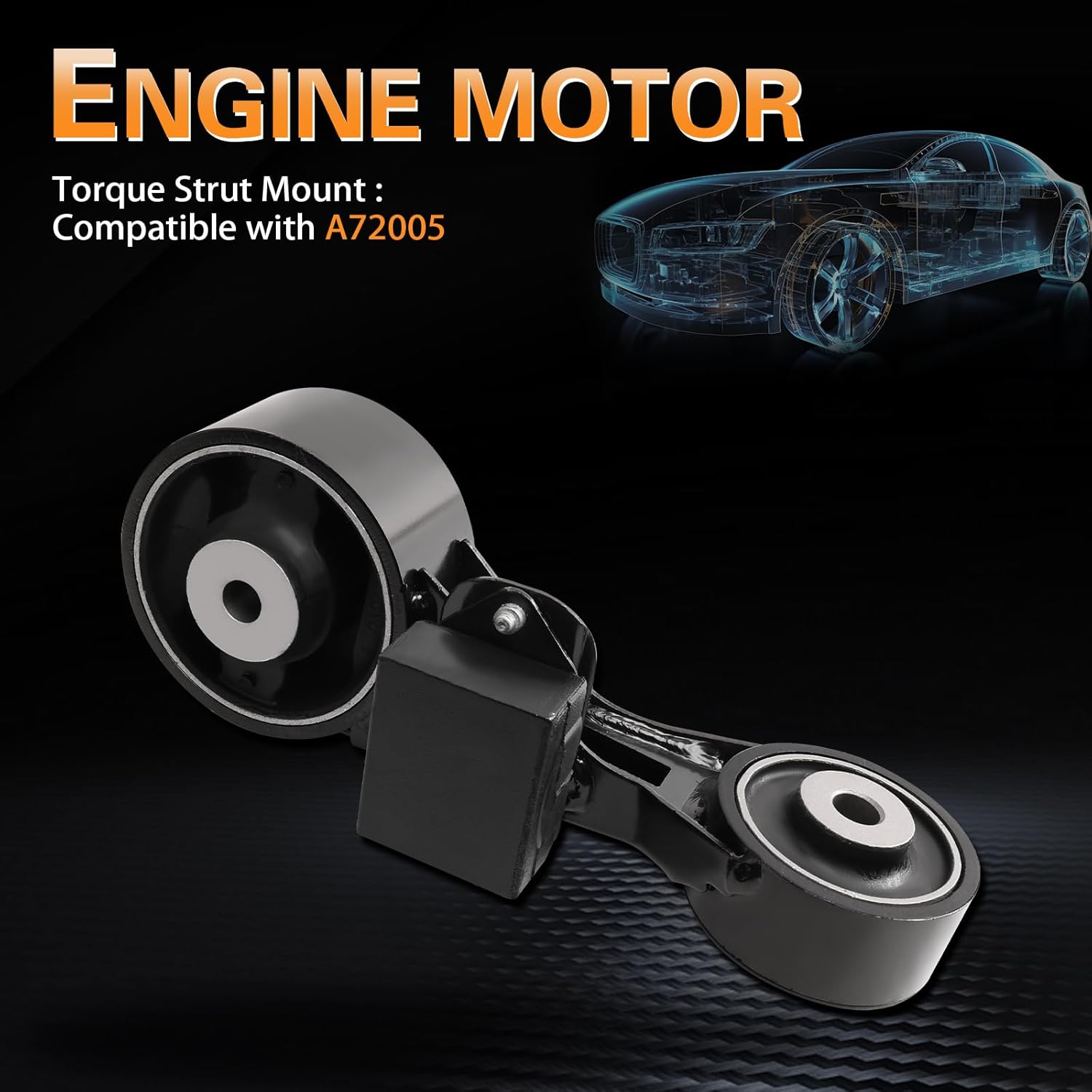 Engine Mount and Trans Mount kit Compatible with 2012-2017 Camry & 2013-2017 ES300H & 2013-2018 Avalon 2.5L L4 Electric/Gas Engine, Replace # A42051 123610V070 A62081 123620V060 A72005 A4207 4PCS