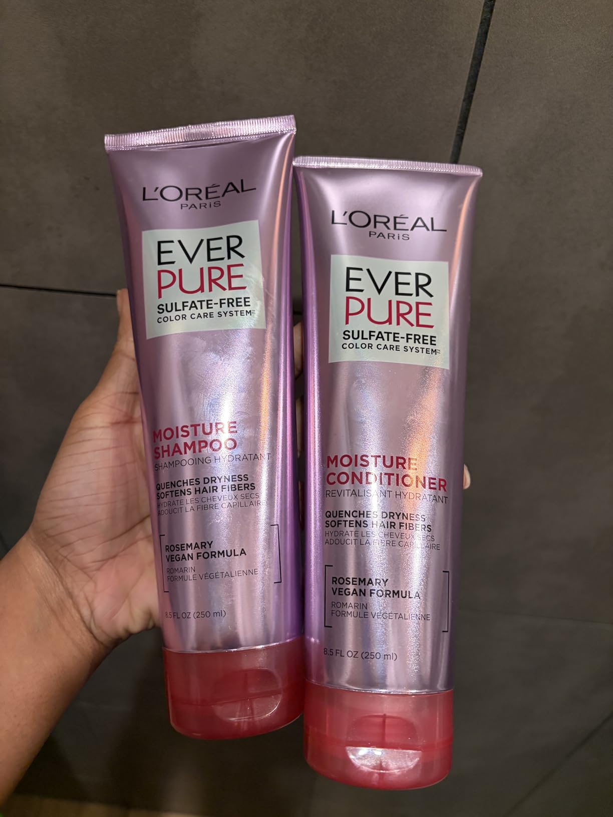 L'Oreal Paris L’Oréal Paris Moisture Sulfate Free Conditioner, Hair Care for Color-Treated Hair with Rosemary Botanicals, EverPure, 8.5 Fl Oz
