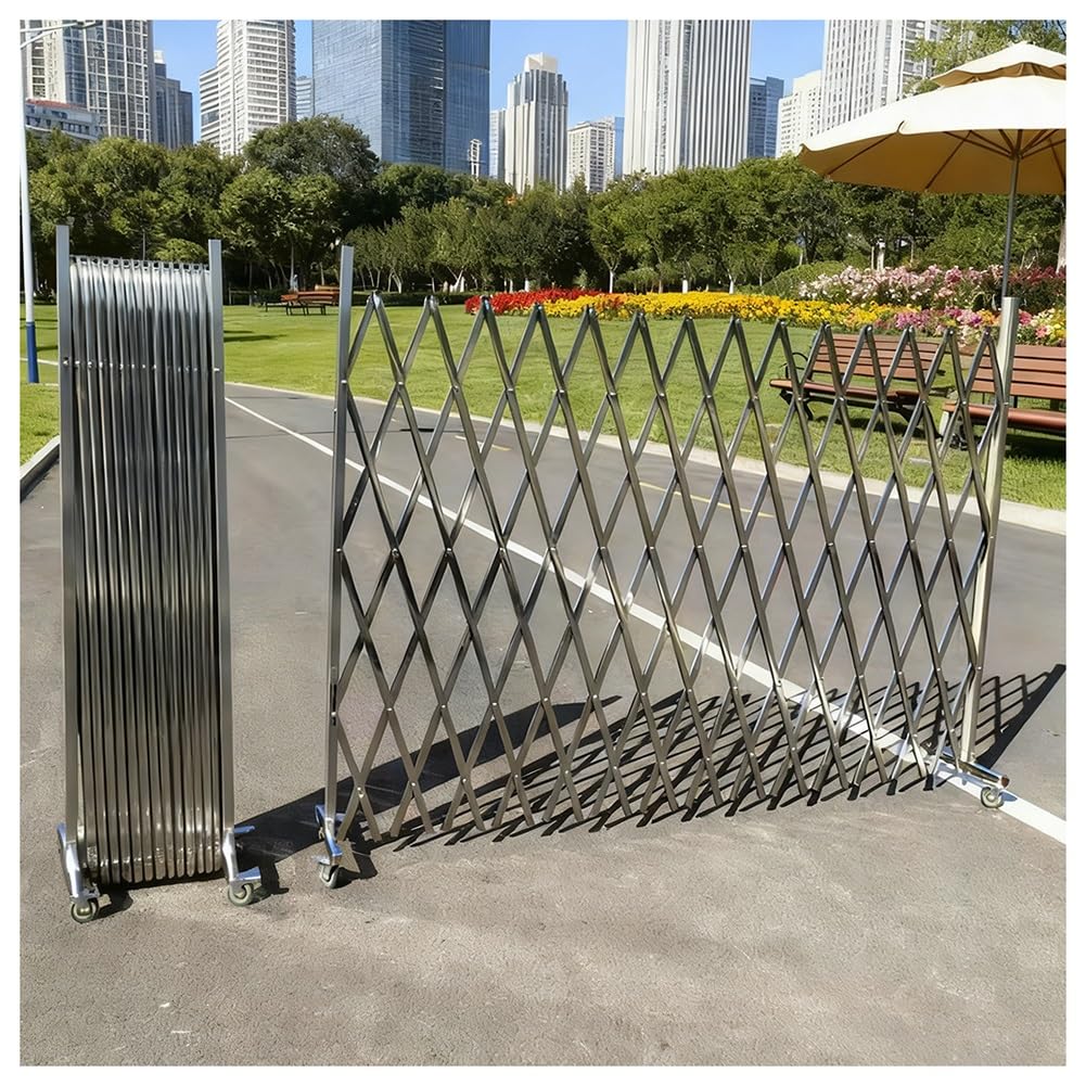 Barrière de circulation extensible et portail de sécurité réglable