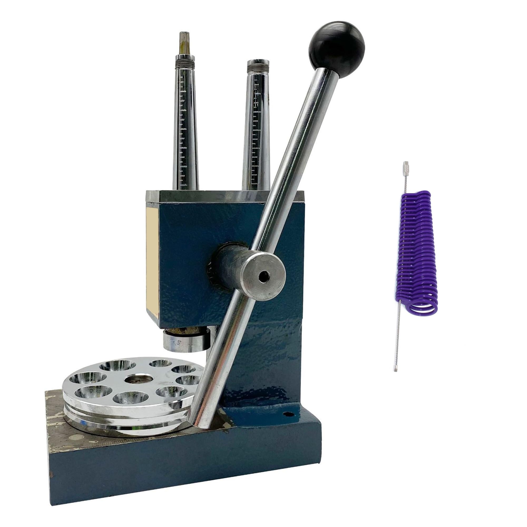 Herramienta reductora de anillos de joyería, ajuste preciso de tamaño, base pesada, 4 cuchillas y 8 agujeros para cambiar el tamaño