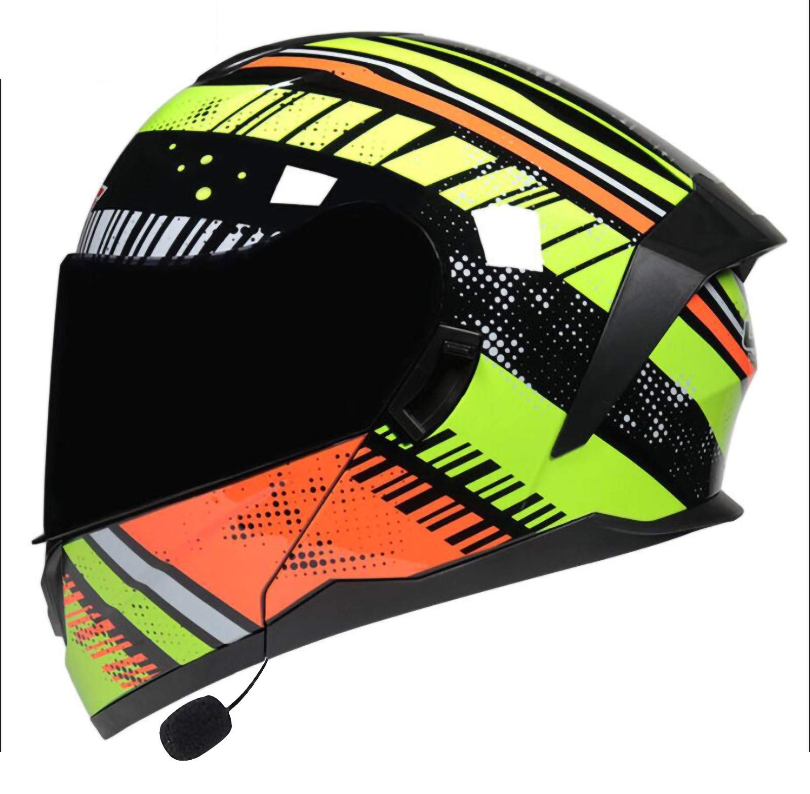 Casque de locomotive Bluetooth avec double visière anti-buée course