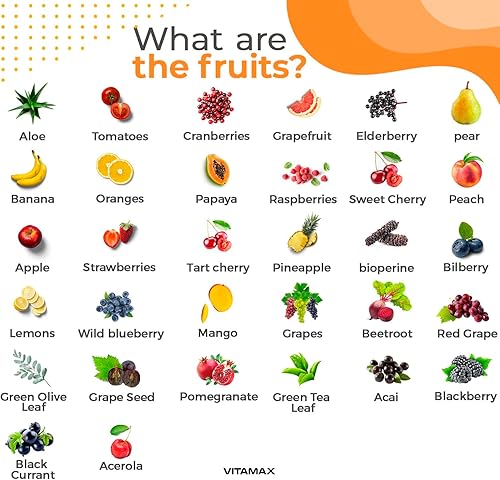 Miniatura 3 de Suplementos súper de frutas y verduras, vitaminas y minerales integrales, 90 vegetales y 90 cápsulas de frutas para mujeres, hombres y niños, sin