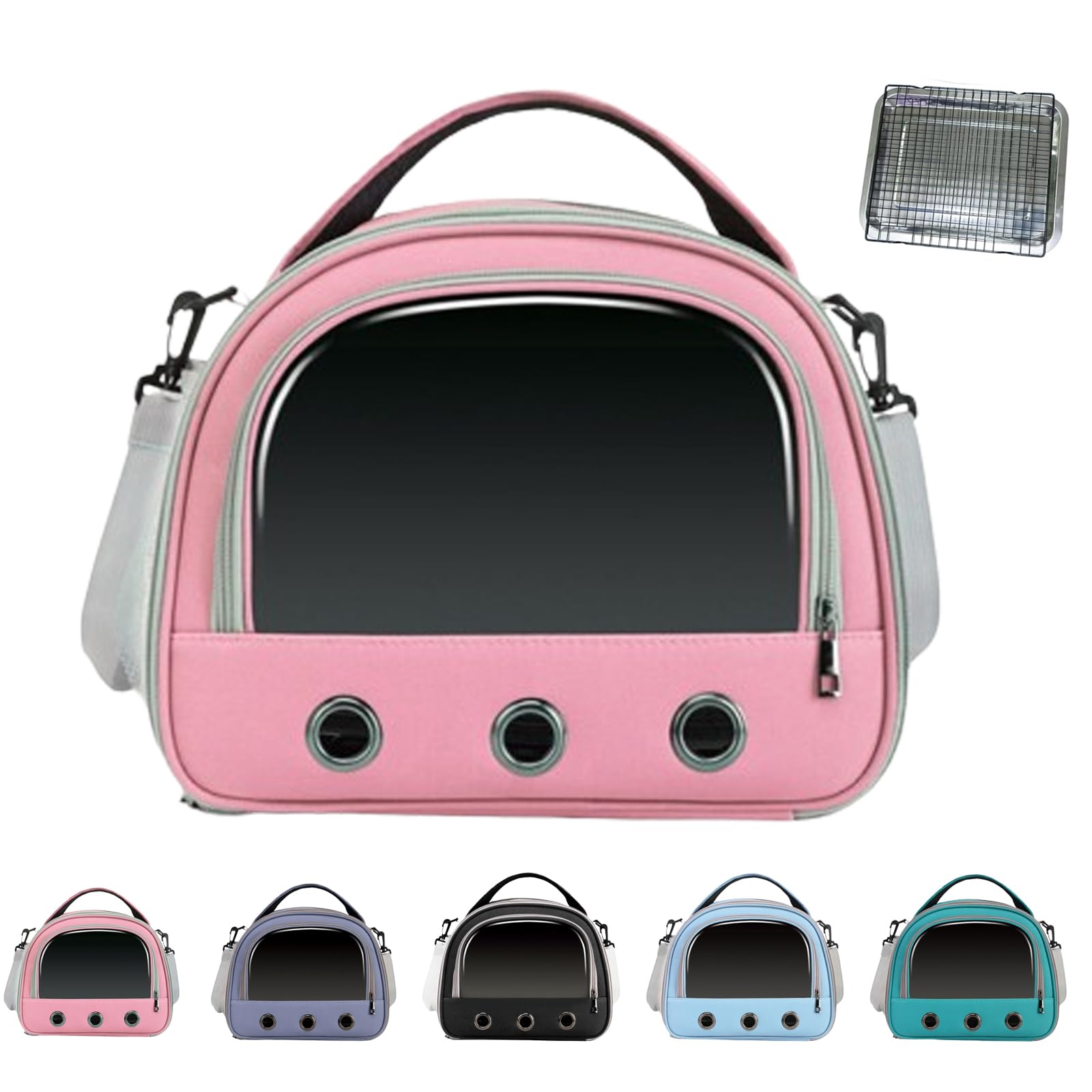 Amazon.co.jp: うさぎ キャリーバッグ 3つの大きな通気穴付き 噛み