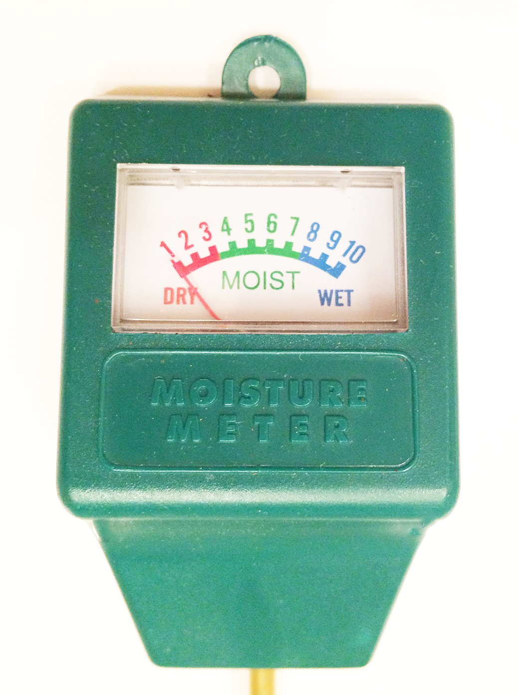 2 Water Saver Moisture Probes for Indoor/Outdoor Plant Monitoring. Can Measure Different Depths. Instructions in English, Spanish and French.