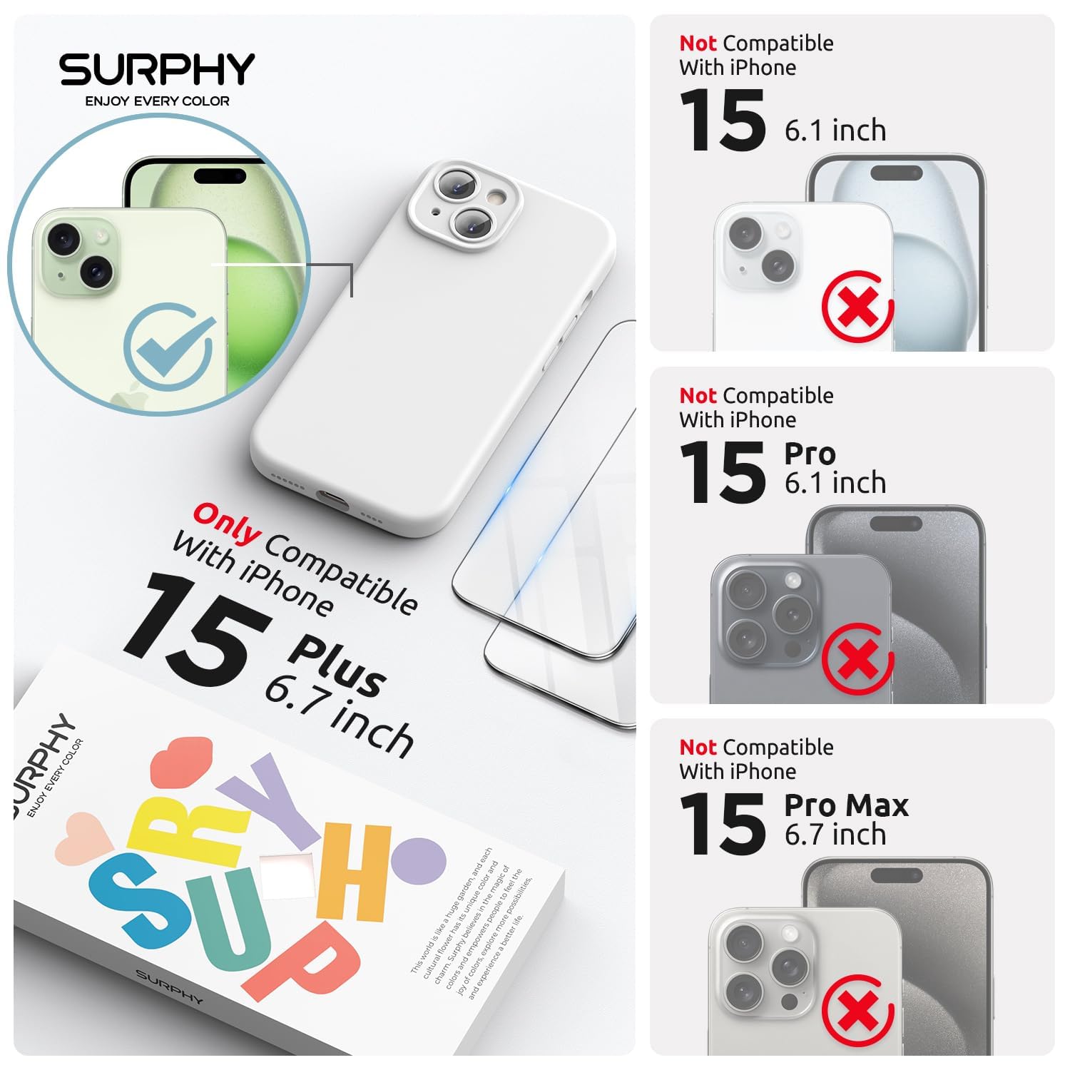 TAURI 3 in 1 Kit agnetica Cover per iPhone 16 Pro [Copatibile con agSafe] con 2 Pellicola in