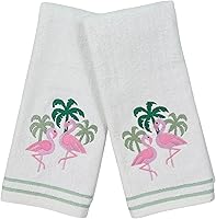 Vista 19 de Serafina Home Toallas de mano suaves y absorbentes para invitados de ballena de verano: saludos amigables con el océano, 2 piezas (Whale Hello There)