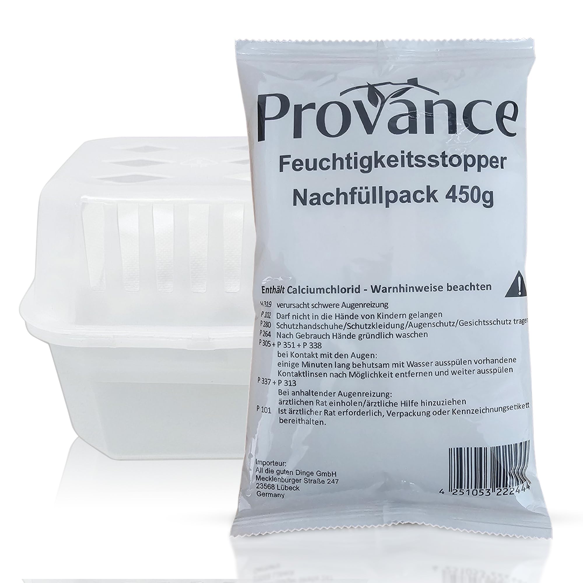 Raumentfeuchter Box 6-tlg. Mit Ocean Duft - Granulat Gegen Feuchtigkeit & Schimmel