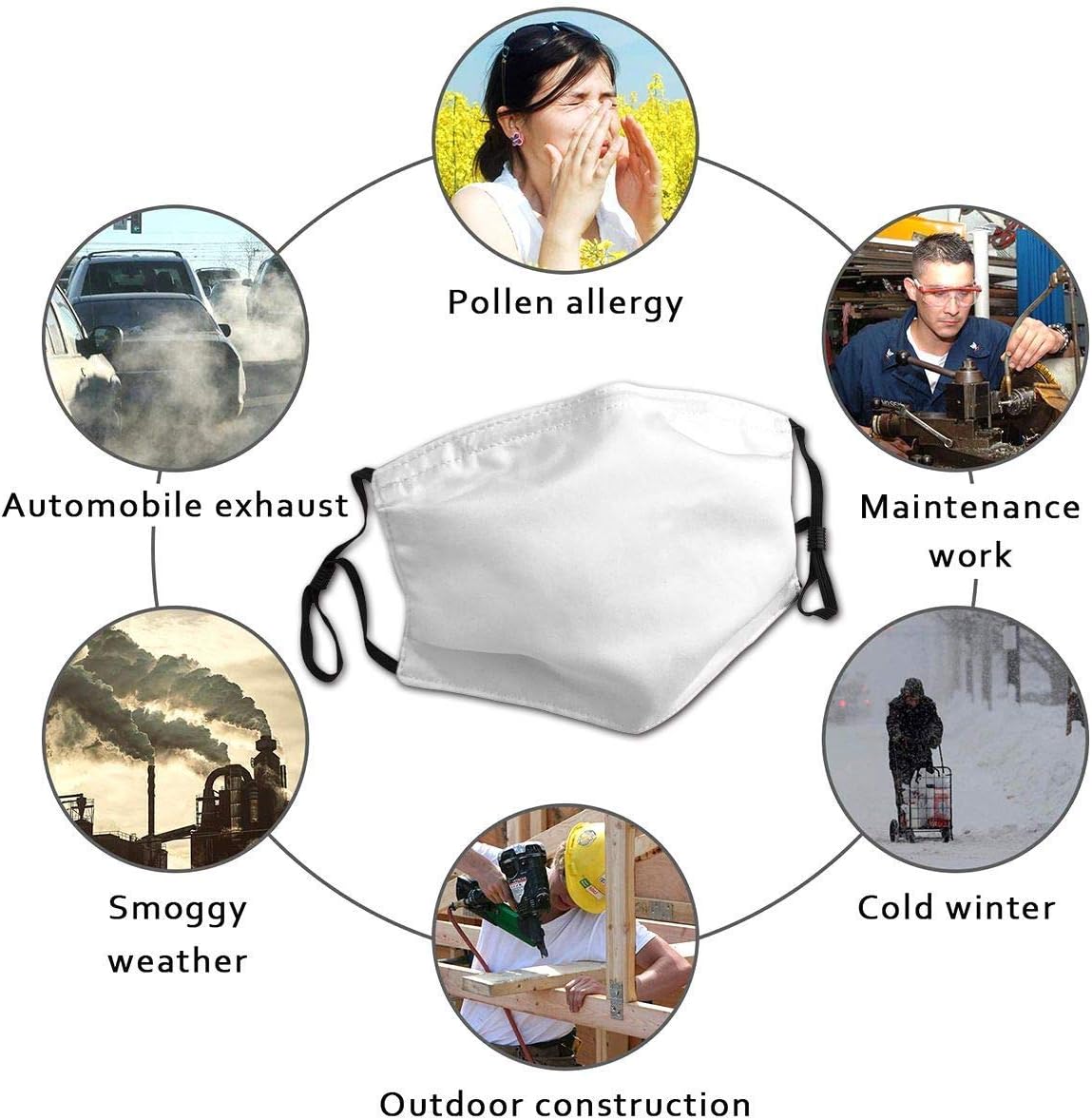 Suреr Chеар 🛒 Face Cover Mouth Mask,Bernese Mountain Dog Candy Canes Winter Snowflakes Dog Light Blue Reusable Cloth Mask Protect Cover Breathable Balaclava Buу 1 gеt 1 Face Cover Mouth Mask,Bernese Mountain Dog Candy Canes Winter Snowflakes Dog Light Blue Reusable Cloth Mask Protect Cover Breathable Balaclava