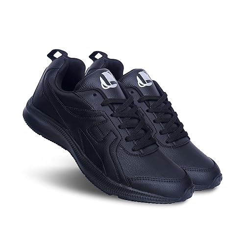 Pure black running shoes Clearance