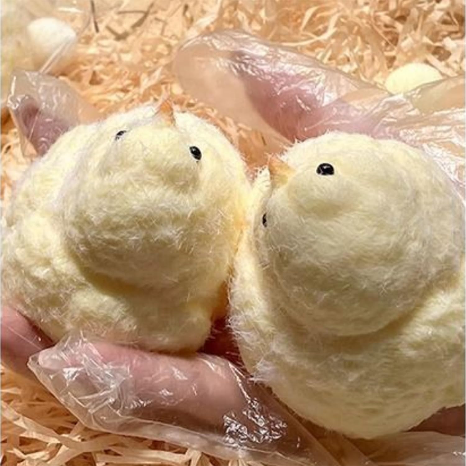 Anti-Stress-Spielzeug Huhn & Hase – Weiche Squishy-Figuren Zum Drücken & Kneten Für Erwachsene & Kinder