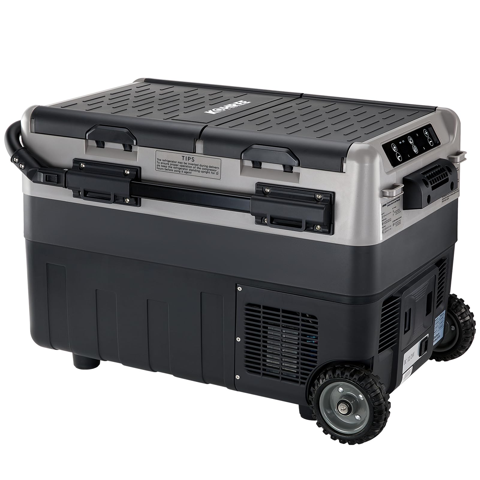 Kohree 42 quart dual zone car refrigerator