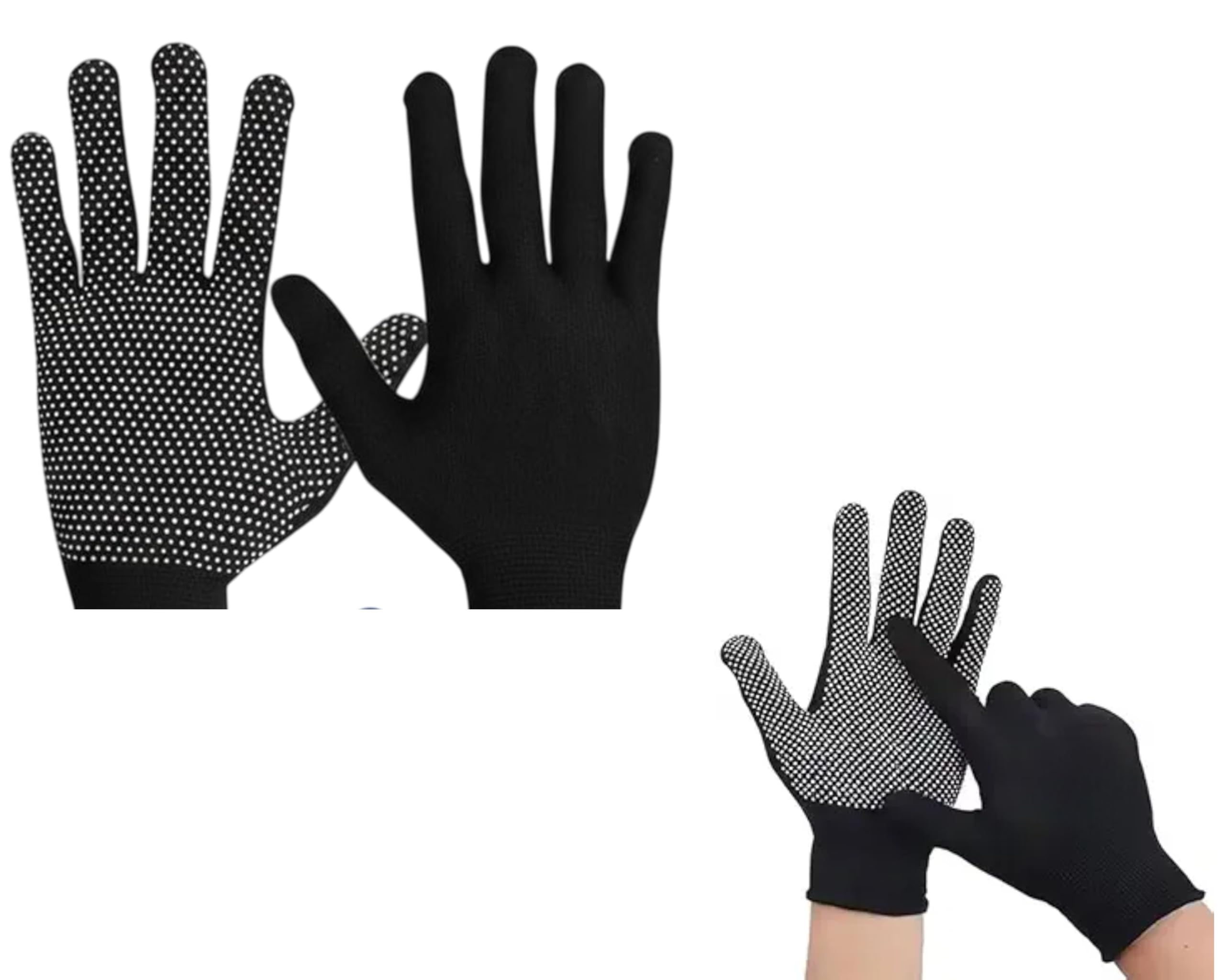 REINDEER Tennis Ball Batting Gloves with Non-Slip PVC Grip – Flexible, Lightweight & Durable for Cricket Practice and Fielding (Unisex, Multicolor)-image-38