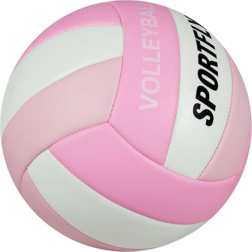 Miniatura 9 de Official Size 5 Glow in The Dark Volleyball, Fluorescent Light Night Volleyball Soft Indoor Outdoor Gift Night Ball for Game Gym Training Beach Play