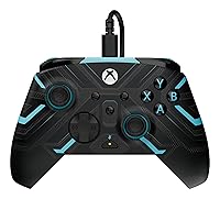 Vista 2 de Turtle Beach Rematch Advanced Wired Gaming Controller Licensed for Xbox Series X S, Xbox One, Windows PC - Glow, Remappable Buttons, Hair Triggers