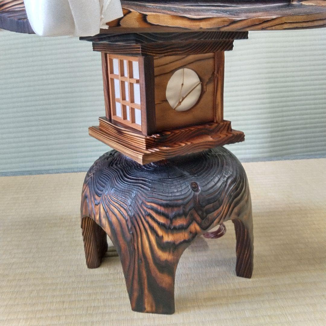 大洞銅器店 未使用 吊るし花器 猿の囲炉裏自在鉤 吊り下げ花瓶 囲炉裏