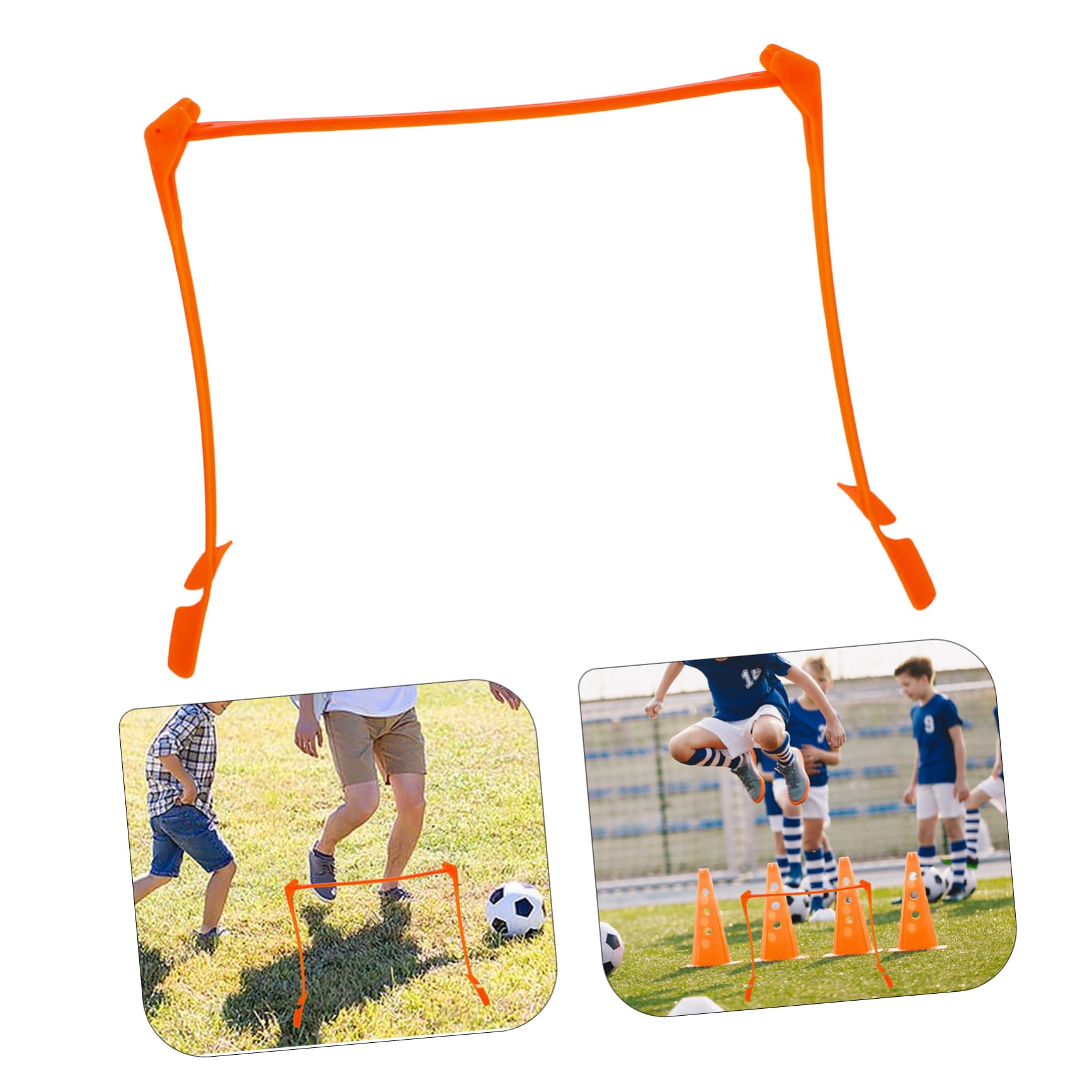 OHPHCALL Plastic Boys and Girls Football Hurdles 3-Stage Speed Training Hurdle Boys and Girls Agility Aid