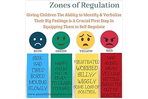 Emotional Regulation Zones Curriculum Posters