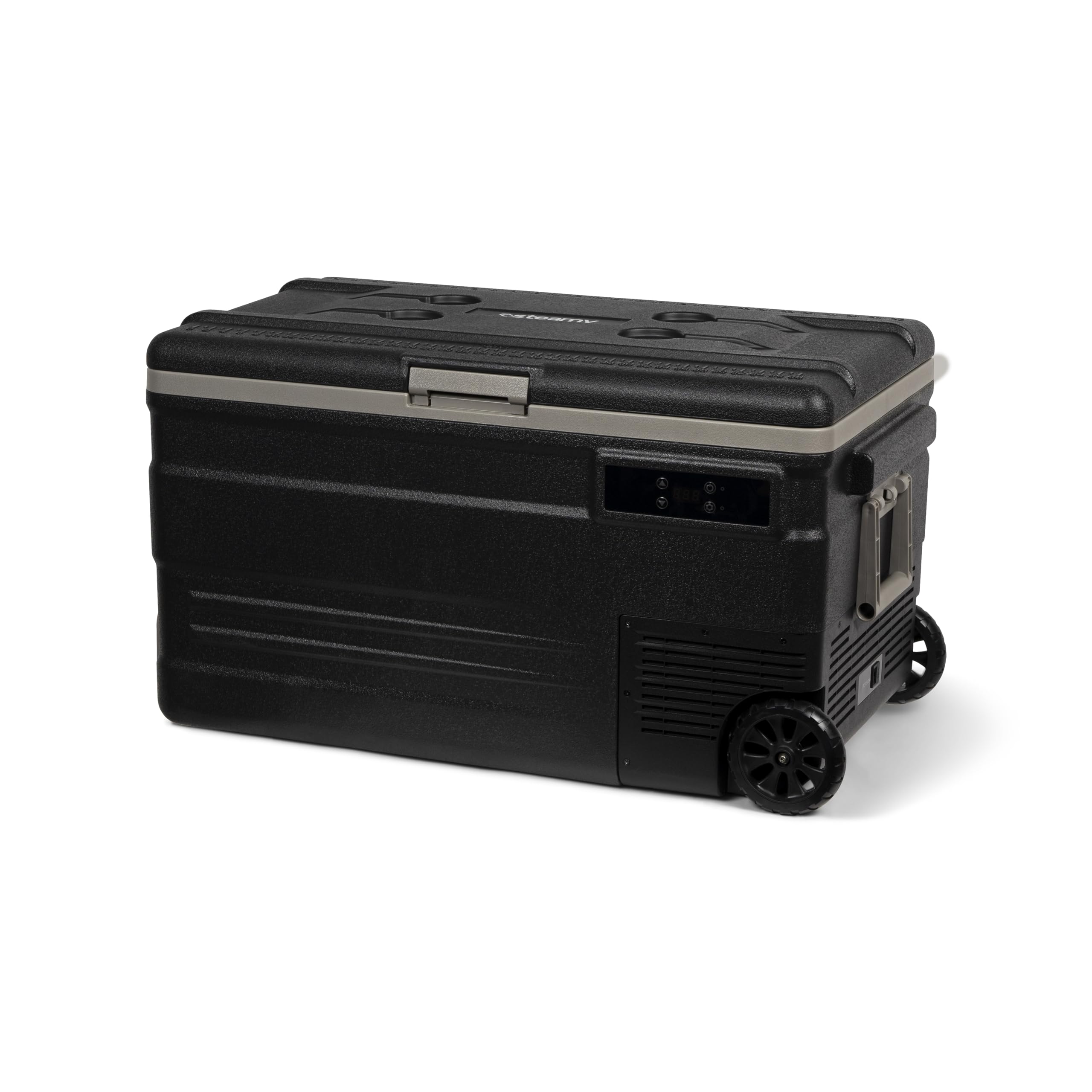 STEAMY Single Zone 55 Roller Kompressor-Kühlbox (55 L, Schwarz