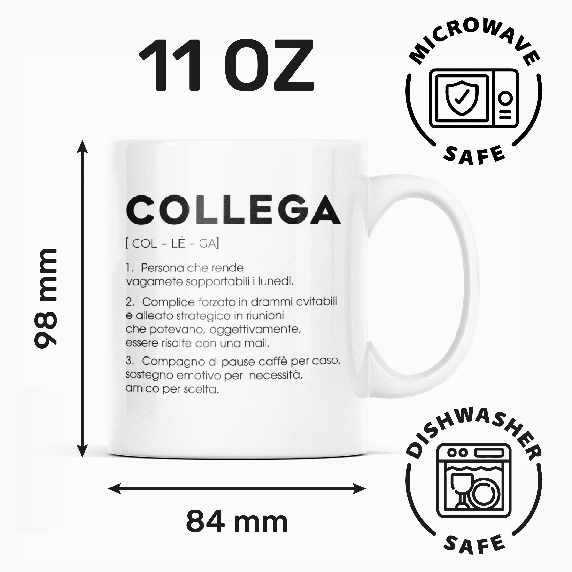 Gesar Tazza Mug Divertente Regalo Collega Uomo Donna – Miglior Fidanzato Amore, Coffee Cup Ufficio con Frasi Simpatiche, Idea Natale, Valentine, Scrivania Lavoro