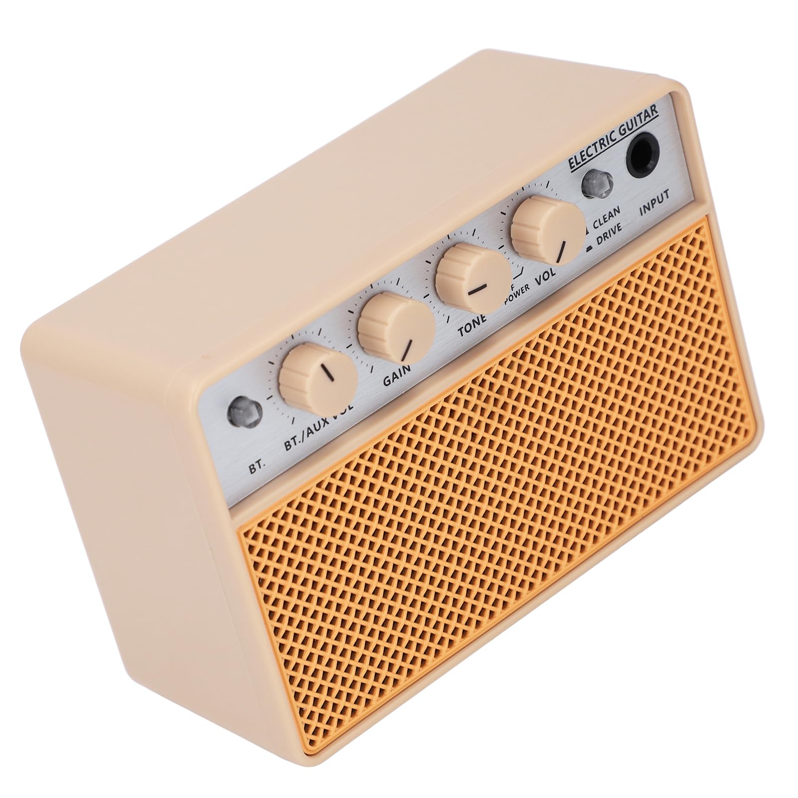 CHICIRIS Amplificador Combinado de bajo, Amplificador de bajo Portátil de 10 W con Bluetooth 5.1, Canales de Transmisión Limpios, Batería de 3000 MAh, Entrada Auxiliar MP3 para