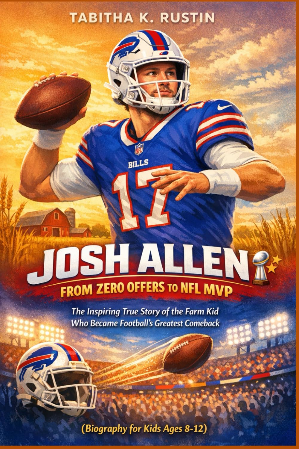 Josh Allen: From Zero Offers to NFL MVP: The Inspiring True Story of the Farm Kid Who Became Football's Greatest Comeback (Kids Biography)
