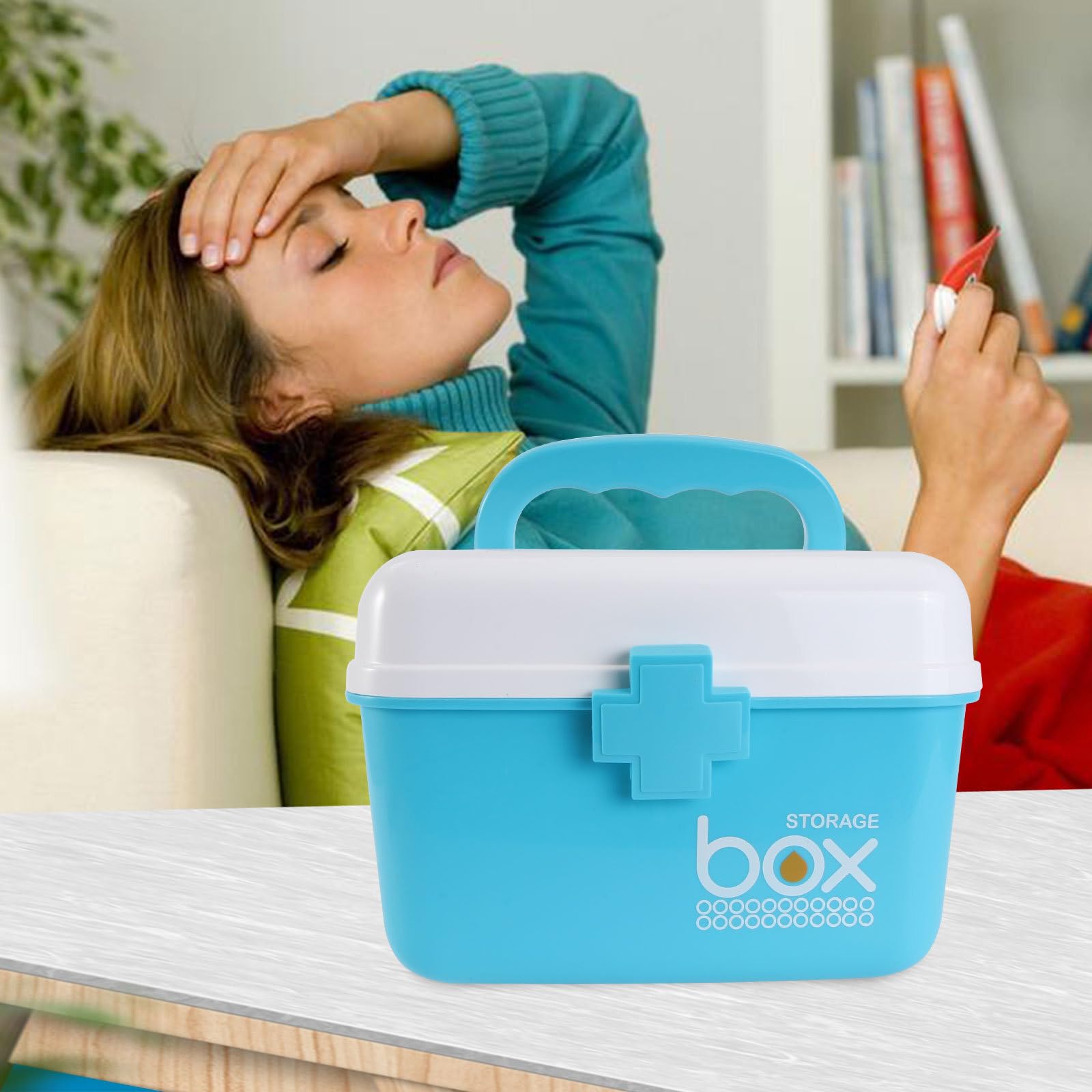 Zerodeko Medicine Storage Box Medication Organizer - Image 3