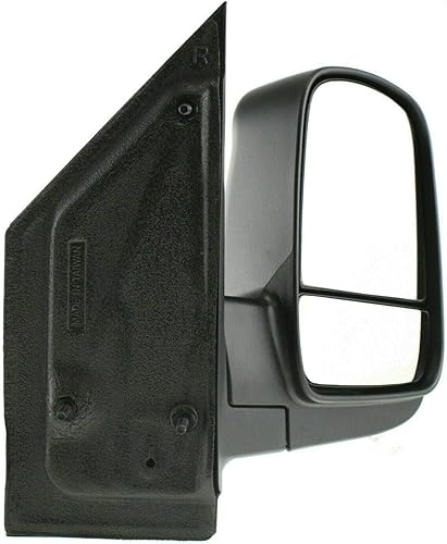 Miniatura 7 de Nuevo espejo delantero izquierdo para conductor y lado derecho del pasajero, plegable, manual, texturizado, sin calefacción, sin luz de señal, para